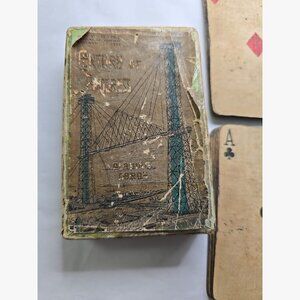 Vintage 1933 Century of Progress 1934 World Fair Playing Cards Sky Ride